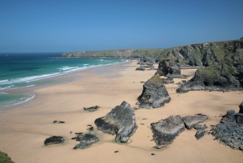 Image result for Bedruthan Steps Beach